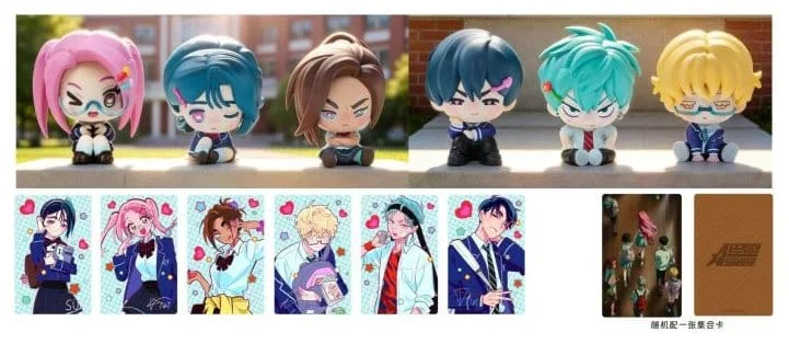 Alien Stage PVC Figure Anakt Garden Series Blind Box - 1 Unidade Aleatória